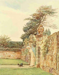 Elgood George S 1851 1943 Some English Gardens 1904 Brympton The Gateway A4 Photo Print