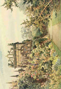 Elgood George S 1851 1943 Some English Gardens 1904 Hardwick The Forecourt Vintage A4 Photo Print