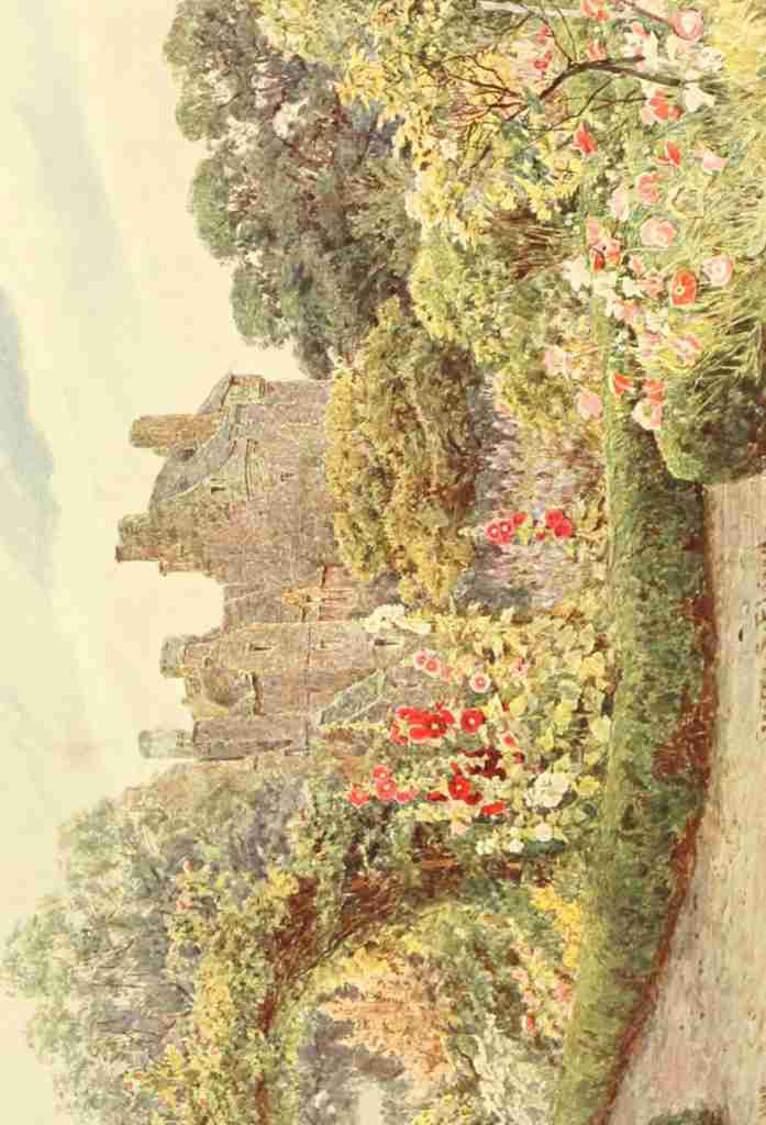 Elgood George S 1851 1943 Some English Gardens 1904 Kellie Castle A4 Photo Print