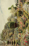 Elgood George S 1851 1943 Some English Gardens 1904 Levens Roses & Pinks A4 Photo Print