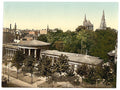Elises Fountain Aachen the Rhine Vintage A4 Photo Print