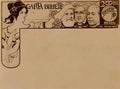 Eliseu Visconti carta bilhete Art A4 Photo Print