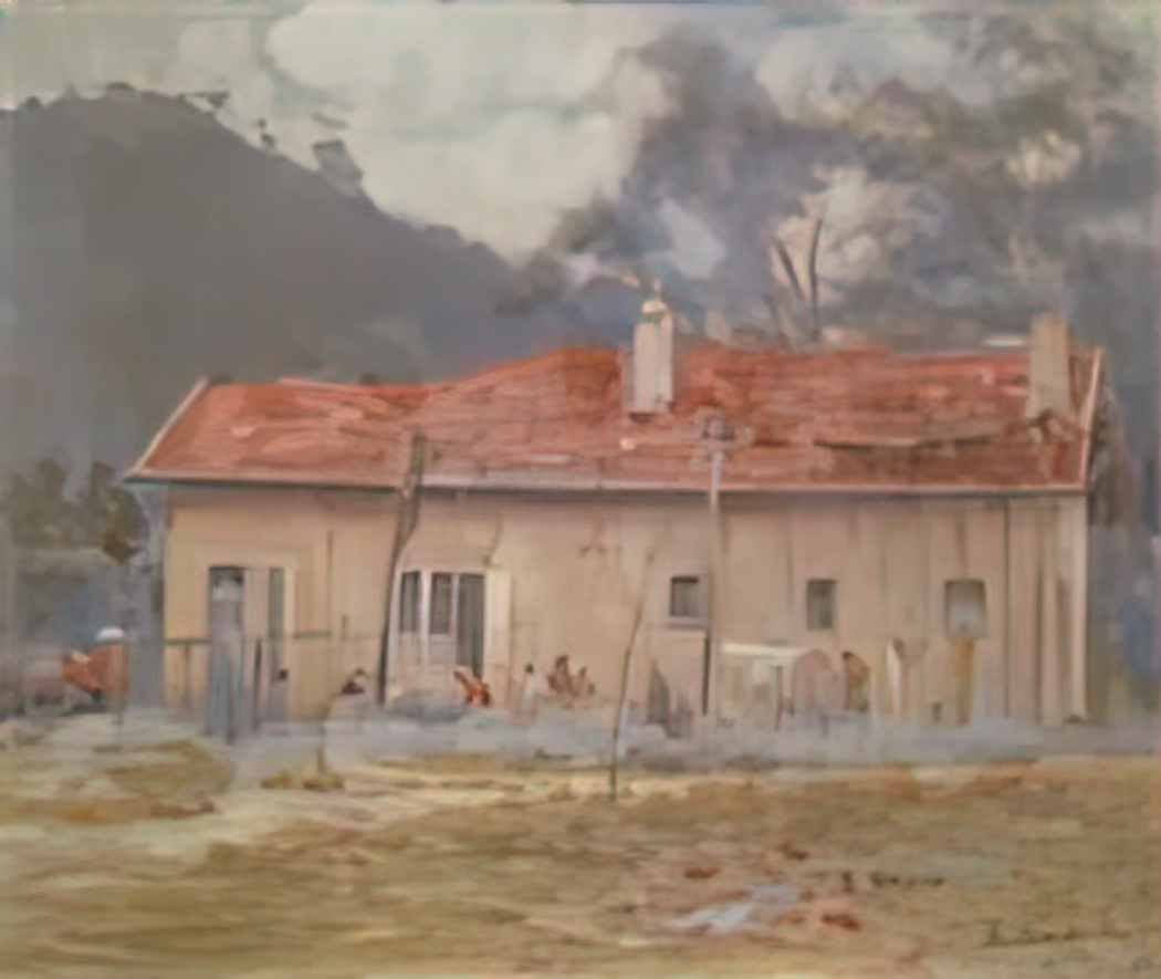 Eliseu Visconti my house 1929 Art A4 Photo Print
