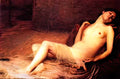 Eliseu Visconti nu deitado Art A4 Photo Print