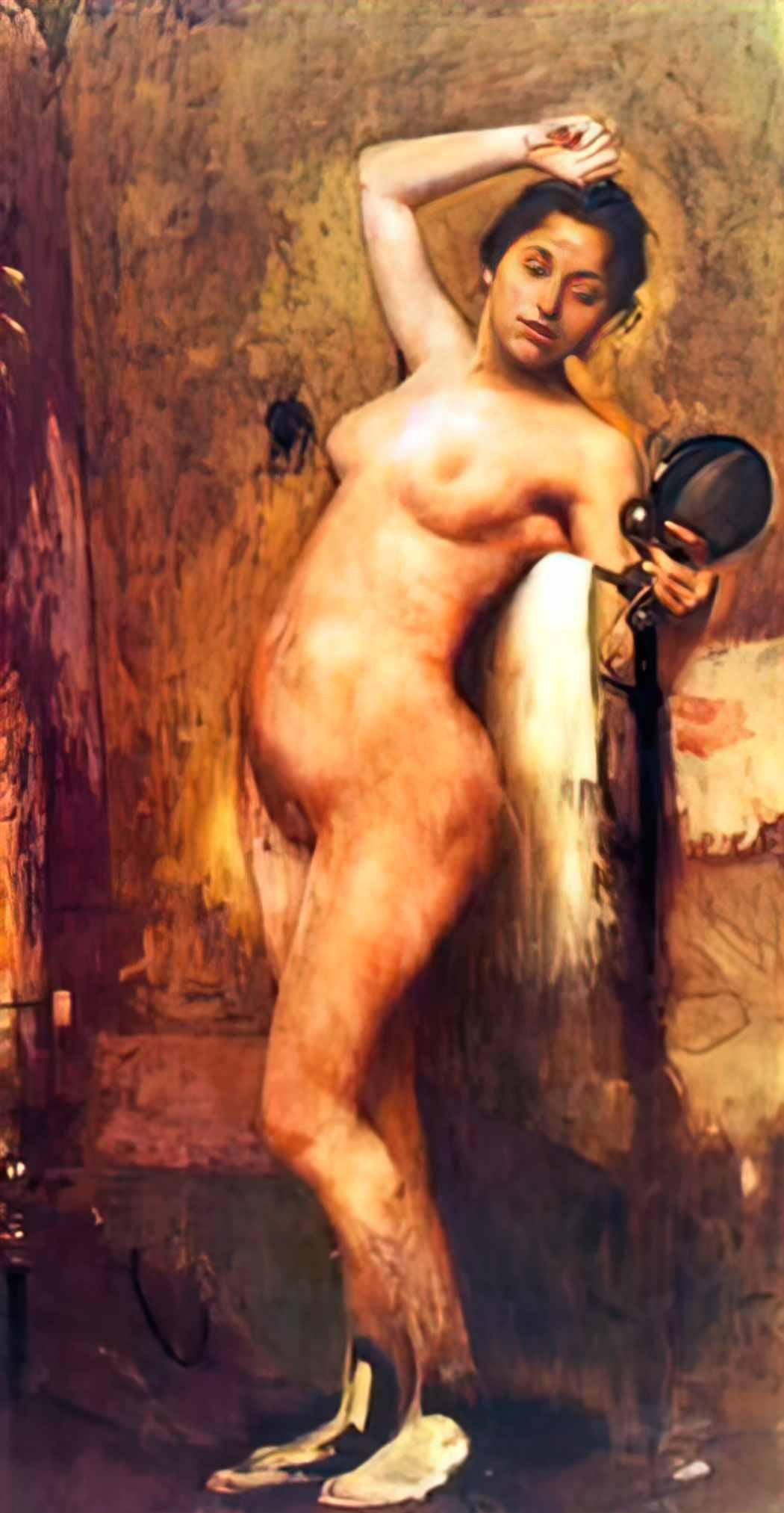 Eliseu Visconti nude Art A4 Photo Print