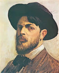 Eliseu Visconti self portrait Art A4 Photo Print