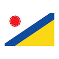 Elista City Flag N6725 A4 Photo Print