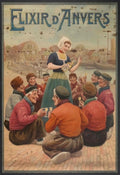 Elixir D Anvers 1 Vintage Retro Advert Poster