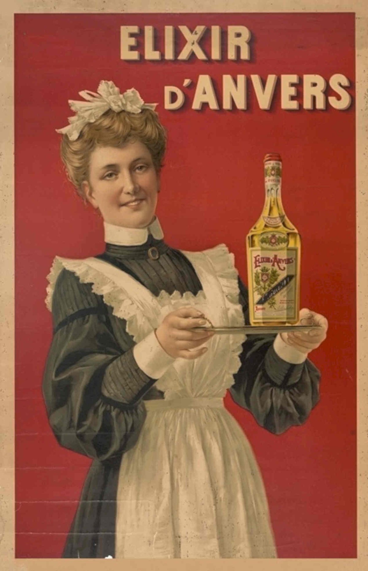 Elixir D Anvers 5 Vintage Retro Advert Poster
