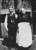 Eliza Warner and her son William Warner Vintage A4 Photo Print