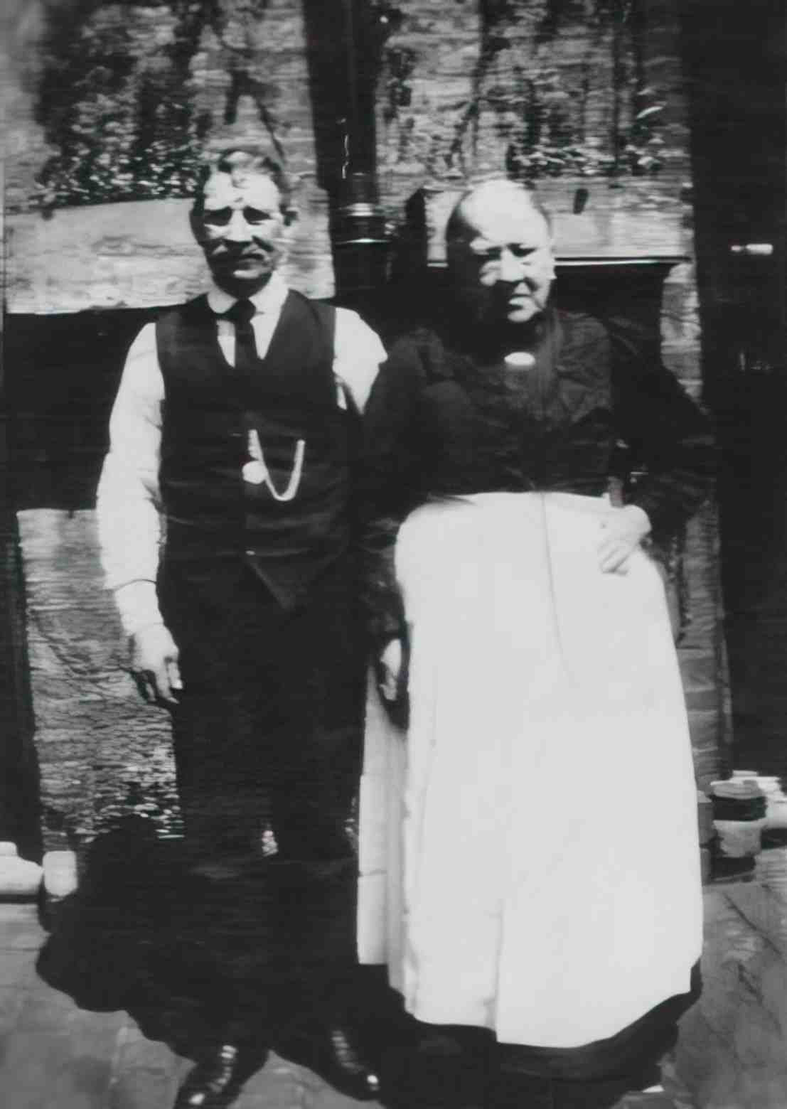 Eliza Warner and her son William Warner Vintage A4 Photo Print
