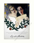 Elizabeth Arden Christmas Vintage Retro Advert Poster A4 Photo Print