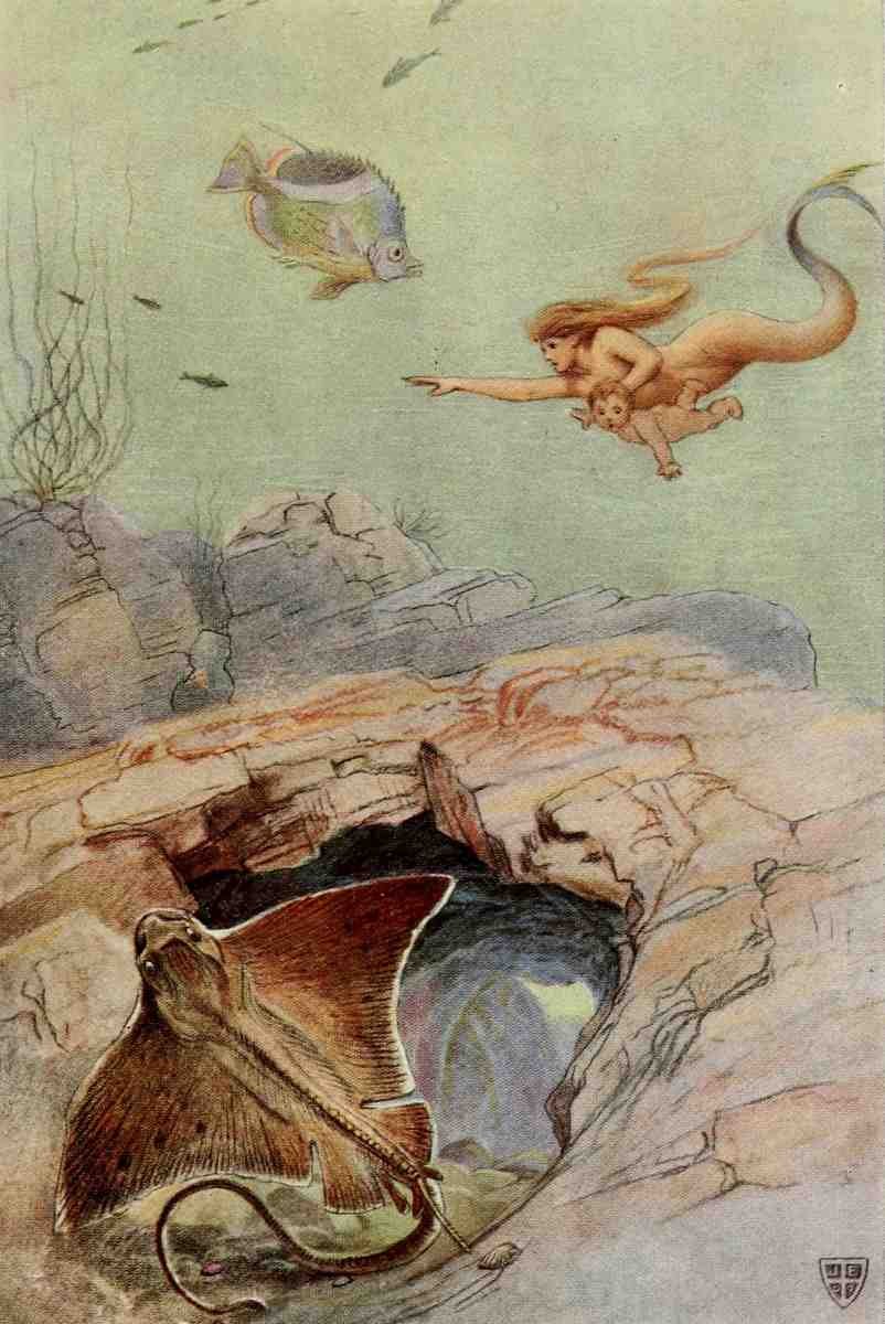 Elliott John 1859 1925 The Great Sea Horse 1909 11 A4 Photo Print