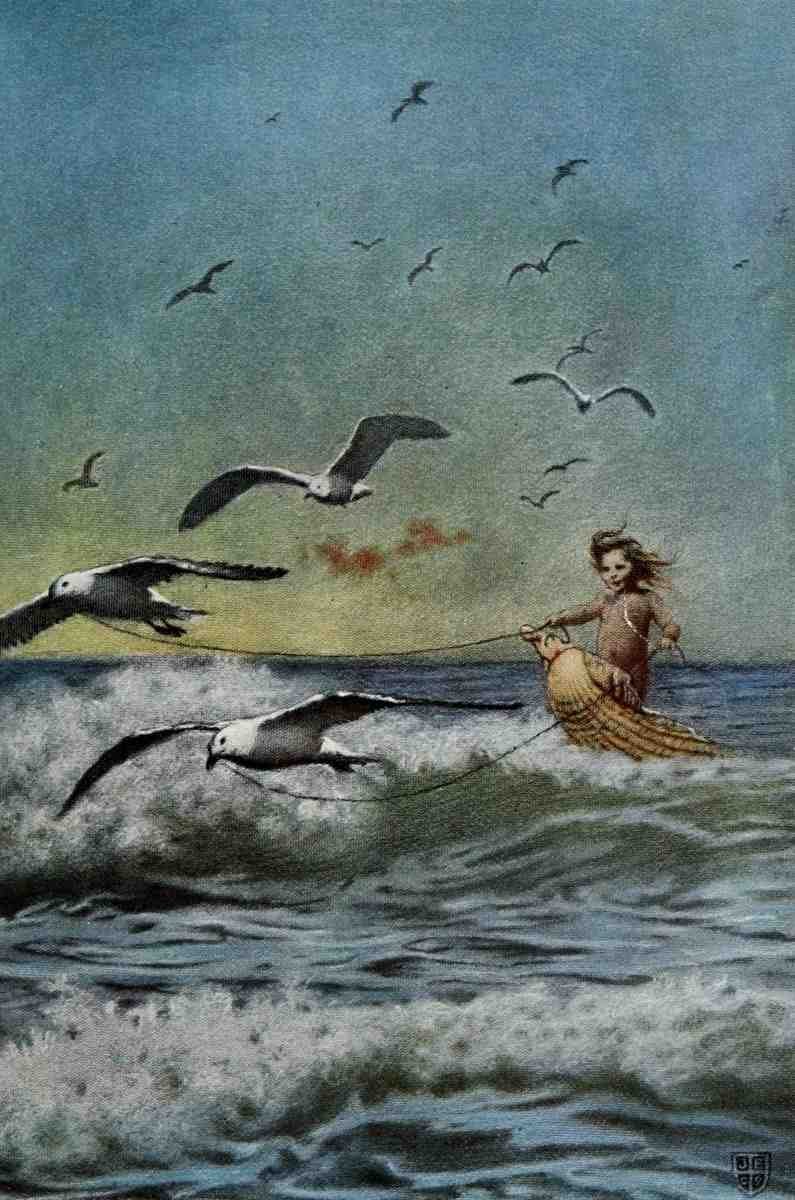 Elliott John 1859 1925 The Great Sea Horse 1909 18 A4 Photo Print