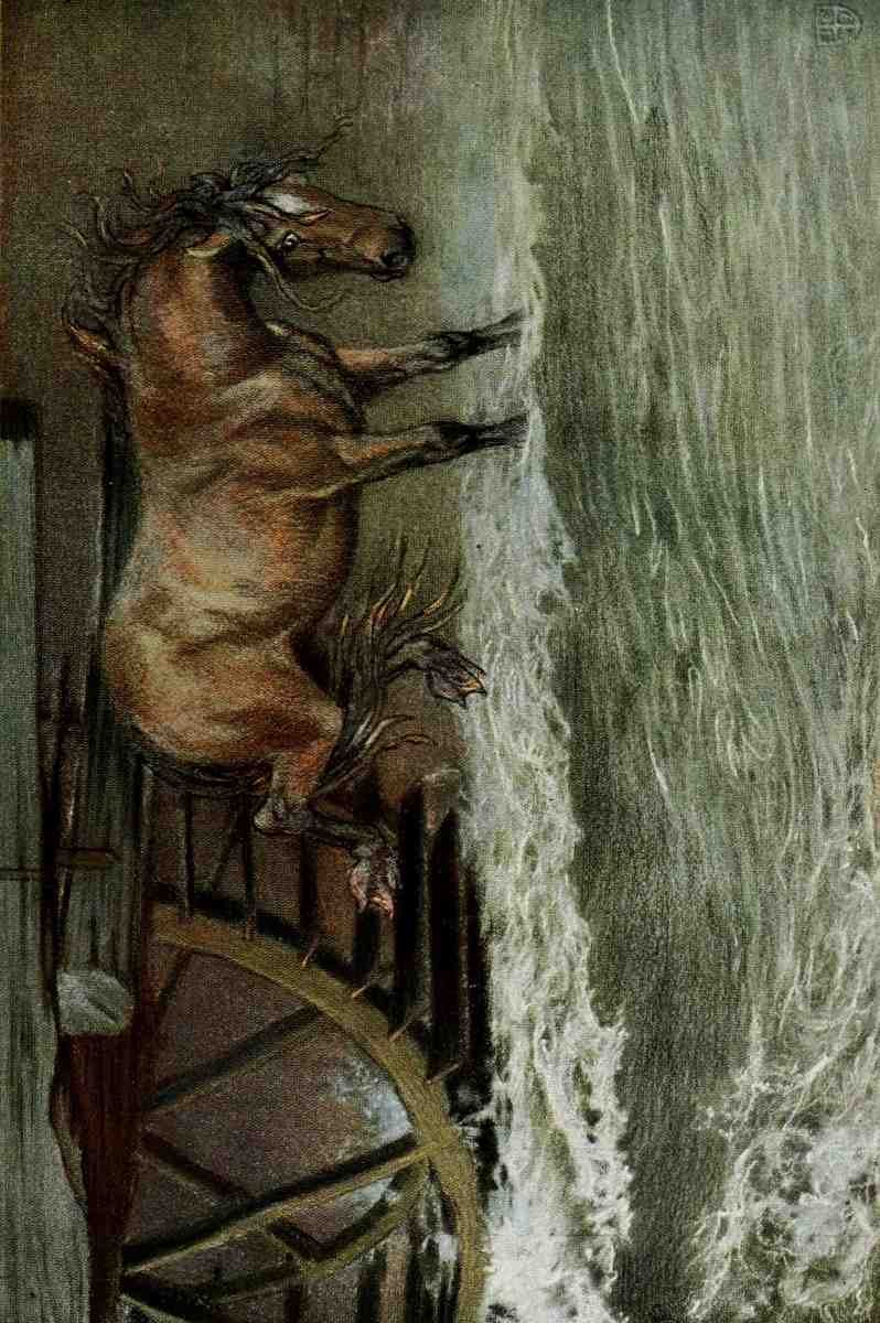 Elliott John 1859 1925 The Great Sea Horse 1909 4 A4 Photo Print
