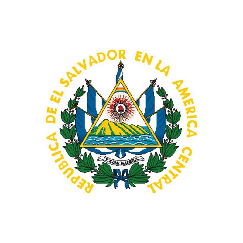 Elsalvador Coat Of Arms N4123 A4 Photo Print