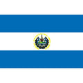 Elsalvador Flag N1811 A4 Photo Print