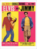 Elvis And Jimmy James Dean Magazine Cover 1950s Vintage Retro Advert Poster A4 