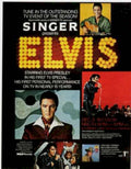 Elvis Singer 1968 Vintage Retro Advert Ads A4 Photo Print