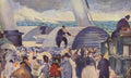 Embarkation After Folkestone Manet A4 Photo Print