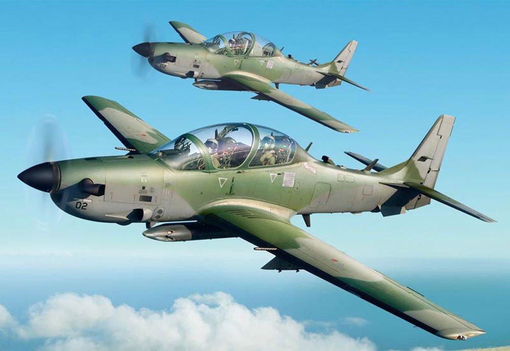 Embraer Emb314 Super Tucano Trainer Light Attack Aircraft Brazil 2 Military A4 Photo Print