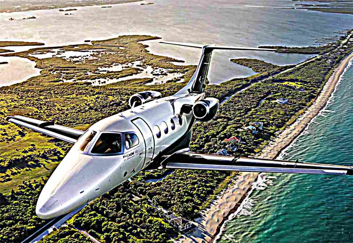 Embraer Phenom 100 Lightweight Business Jet Brazil (2) Military A4 Photo Print