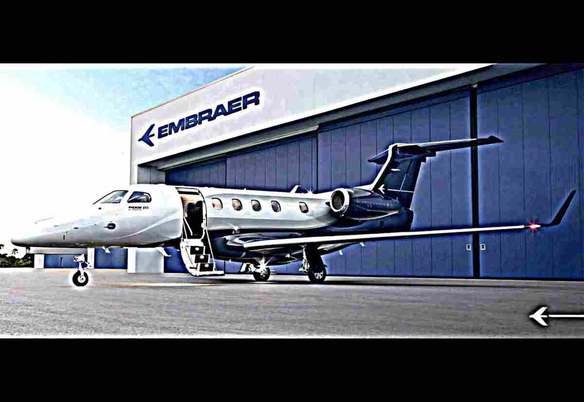 Embraer Phenom 300 Lightweight Business Jet Brazil (2) Military A4 Photo Print