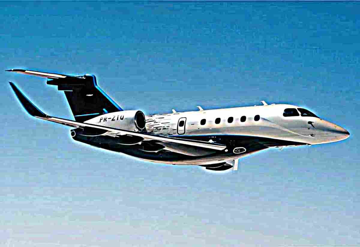 Embraer Praetor 500 Bizjet Brazil (2) Military A4 Photo Print