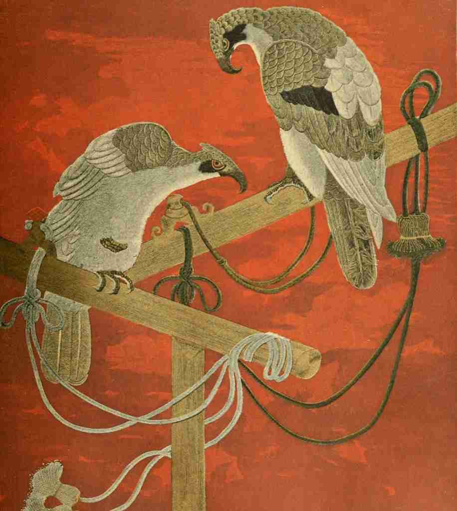 Embroidered Fukusa Artistic Japan 1891 A4 Photo Print