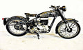 Emc Twin motorbike A4 Photo Print