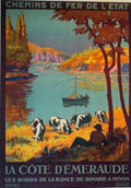 Emerald Coast Railways Vintage Retro Advert Poster A4 Photo Print