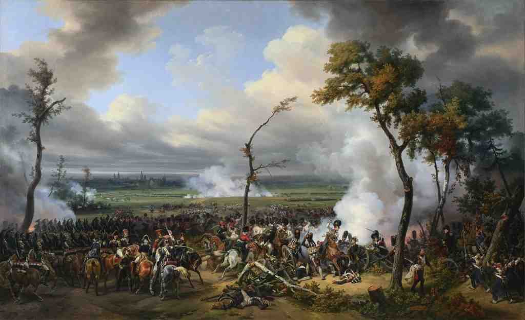Emile Jean Horace Vernet The Battle of Hanau A4 Photo Print