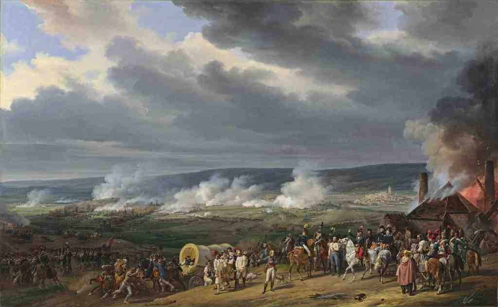 Emile Jean Horace Vernet The Battle of Jemappes A4 Photo Print