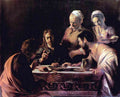Emmaus Caravaggio A4 Photo Print