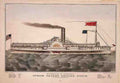 Empire State Ship Vintage A4 Photo Print