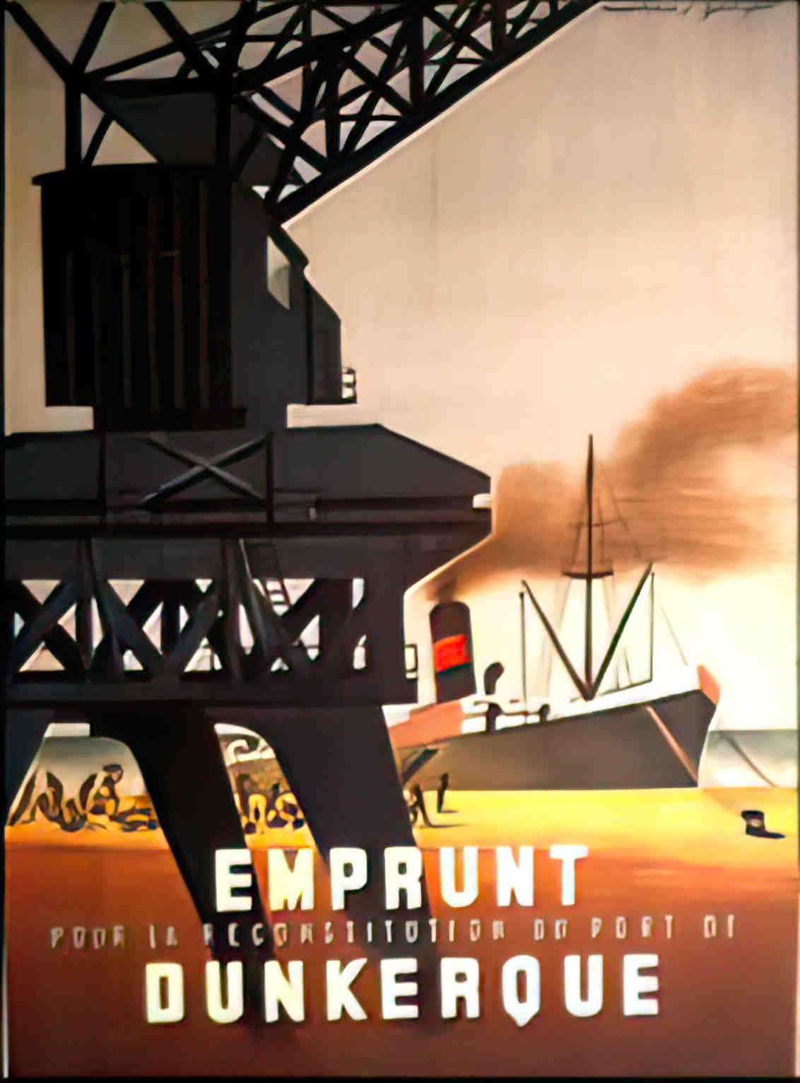 EmpruntDunkerque Advert A4 Photo Print
