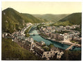 Ems the Rhine Vintage A4 Photo Print