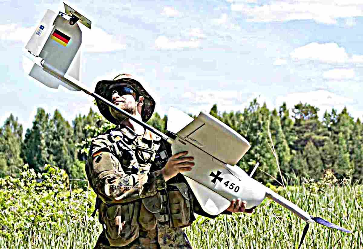 Emt Aladin Uav Drone Germany 2 (2) Military A4 Photo Print
