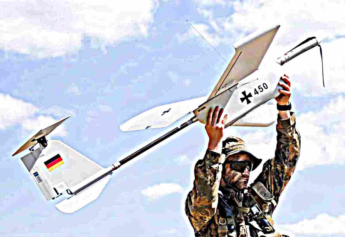 Emt Aladin Uav Drone Germany 3 (2) Military A4 Photo Print