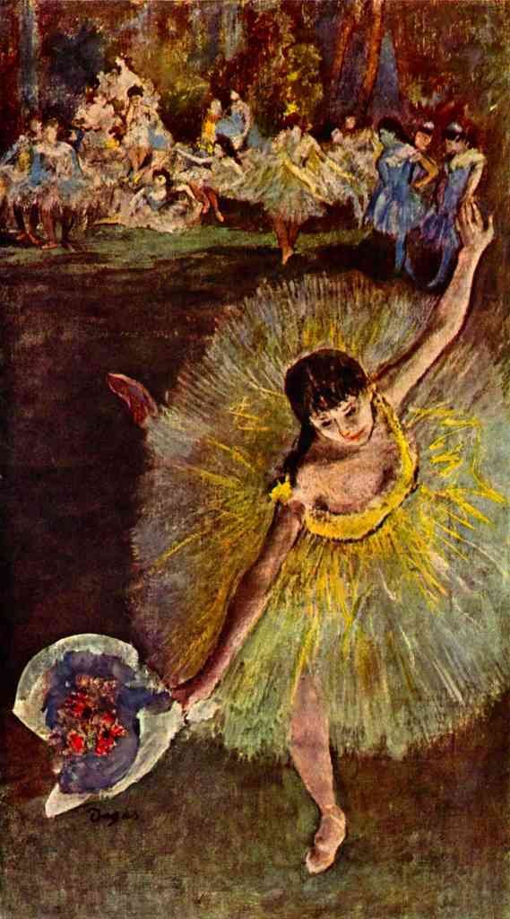 End Of The Arabesque Degas A4 Photo Print
