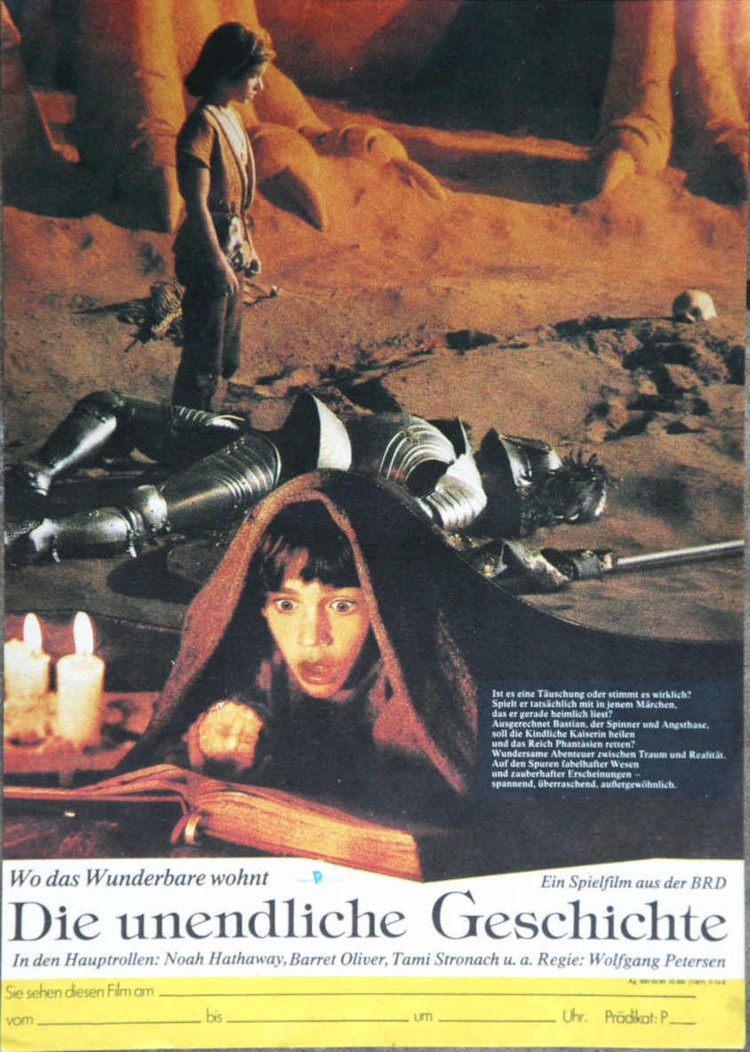 Endless Story Clock Vintage Retro Advert Poster A4 Photo Print