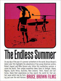 Endless Summer Surfing Movie Poster Vintage Retro Advert Poster A4 Photo Print
