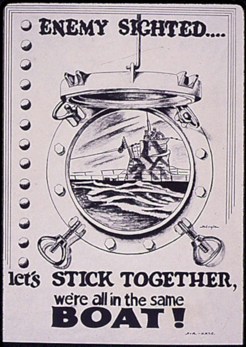 Enemy Ship Boat Vintage Retro Advert Poster A4 Photo Print
