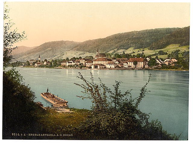 Engelhartzell Vintage A4 Photo Print