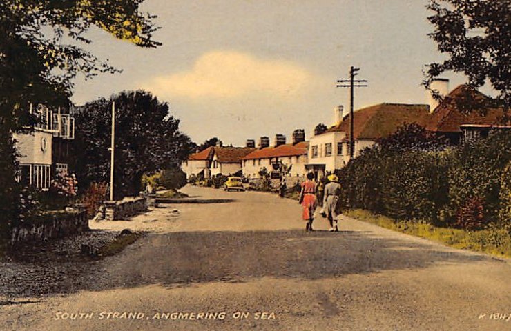England Angmering On Sea South Strand Vintage A4 Photo Print