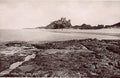 England Bamburgh Castle From Stag Rock Vintage A4 Photo Print