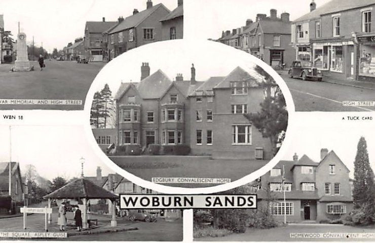 England Beds Woburn Sands Vintage A4 Photo Print