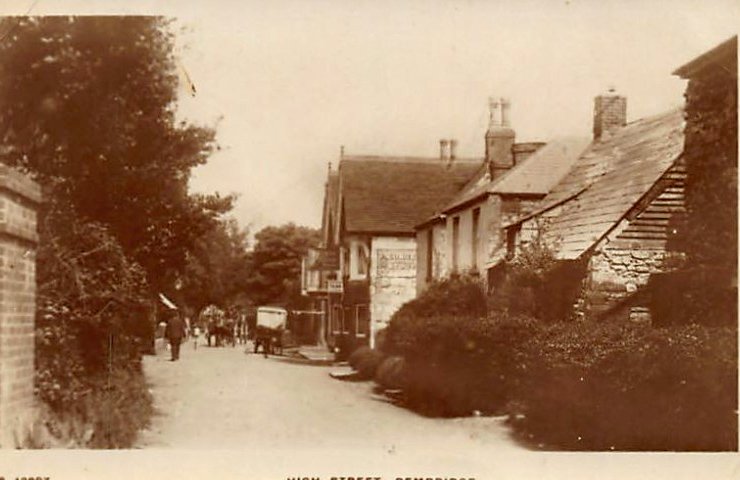 England Bembridge Isle Of Wright High Street Vintage A4 Photo Print