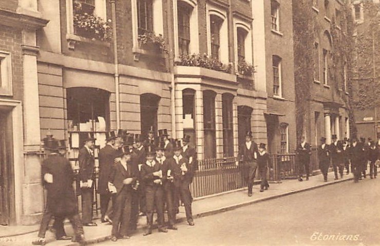 England Berks Eton Etonians Vintage A4 Photo Print