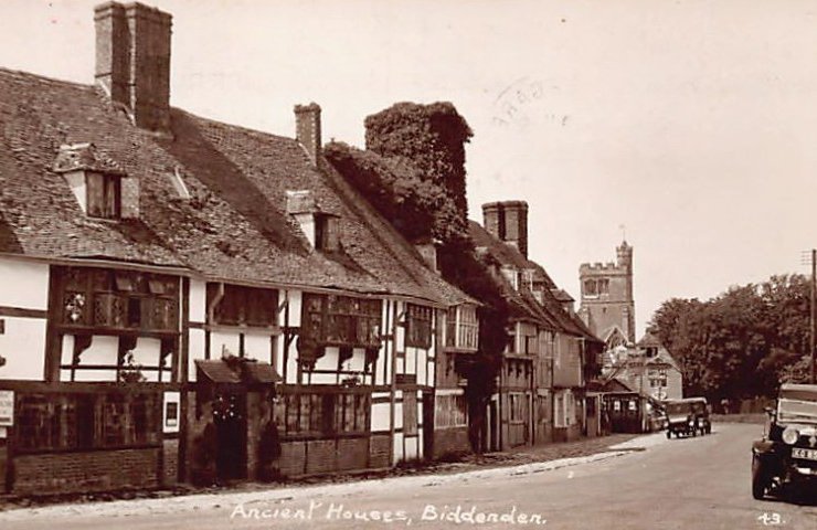 England Biddenden Ancient Houses Vintage A4 Photo Print